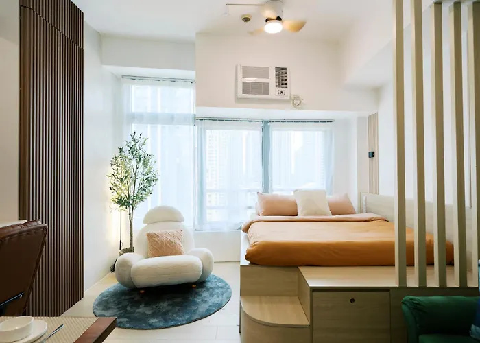 Apartment Breathtaking Eastwood View, 3min Walk To Malls, With Washer Manila