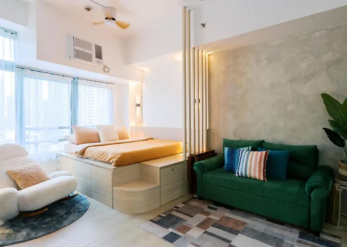 Breathtaking Eastwood View, 3min Walk To Malls, With Washer * Manila