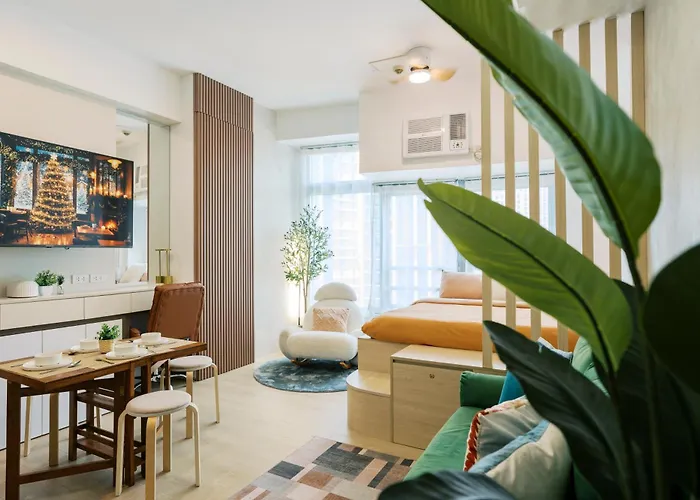 Breathtaking Eastwood View, 3min Walk To Malls, With Washer Manila